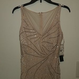 Aidan Mattox Beaded Gown